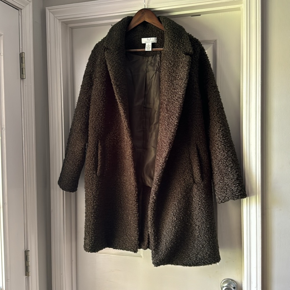 Magaschoni Sherpa Teddy Coat